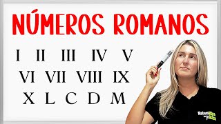 NÚMEROS ROMANOS SISTEMA DE NUMERAÇÃO ROMANA [upl. by Tobias]