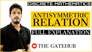 Antisymmetric Relation with Examples  Discrete Mathematics [upl. by Odo]