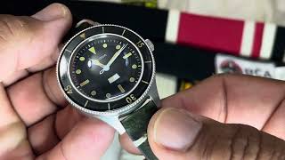 Bulova mil ship with a twist Also exciting news watch bulova bjjblackbelt [upl. by Aikemit839]