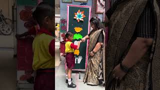 Kids Welcome school viralshorts welcome kids jaipur viralvideo [upl. by Adyam]