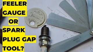 Which Tool Is Better For Gapping Spark Plugs Spark Plug Gapper vs Feeler Gauge [upl. by Bully937]