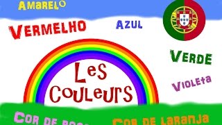 Cours de Portugais  Vidéo 4  Les couleurs [upl. by Heuser]