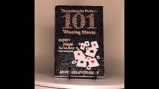 A fully blinged book cover of Tournament Poker 101 Winning Moves by Mitchell Cogert [upl. by Atiuqad300]