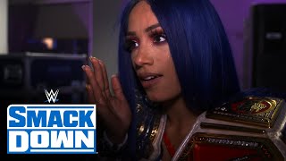 Sasha Banks feels confident heading into SummerSlam SmackDown Exclusive August 21 2020 [upl. by Elvera]