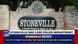 STONEVILLE MAY LOSE POLICE DEPARTMENT [upl. by Hendon]