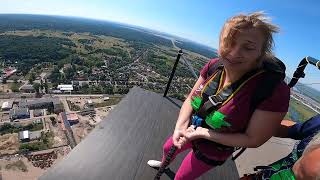 Dream Jump  Big Tower 252 m w Szczecinie 15072023 [upl. by Elsy680]