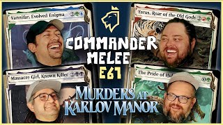 Vannifar vs Yarus vs Pride of Hull Clade vs Massacre Girl  Murders at Karlov Manor EDH Gameplay [upl. by Lynsey]