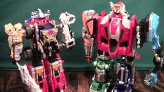 Gogo Sentai Boukenger Super Ultimate Daibouken Review Operation Overdrive Drivemax Ultrazord [upl. by Iaht]