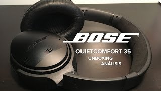 BOSE QC35 auriculares Unboxing y análisis tras dos semanas [upl. by Meehar240]