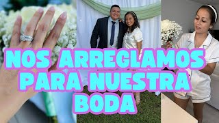 Así quedamos los novios arreglados para nuestra Boda Civilmariajessica blog pareja boda amor [upl. by Izy]