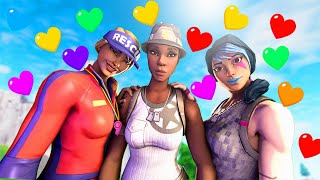 WHEN GIRLS PLAY FORTNITE 💖 [upl. by O'Meara]