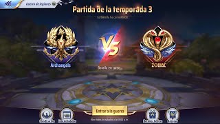 Legion War  Guerra de Legiones Server A12 Archangels vs Zodiac 12102024 [upl. by Adlin205]