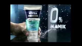 TVC Nivea For Men Whitening Acne Oil Control Foam [upl. by Namor964]