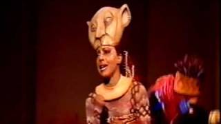 SHADOWLANDS Paulette Ivory sings in Disneys The Lion King Cl [upl. by Nilkcaj]