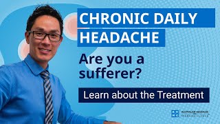 What Is Chronic Daily Headache  The Disability Real Life  The Treatment Options [upl. by Attinahs]