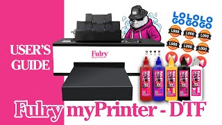 Fulry myPrinter DTF  How To Use [upl. by Sophronia]