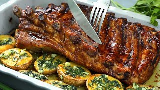 Perfect juicy and tender ribs in the oven Delicious dinner is easy to prepare [upl. by Fabriane]