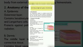 Integumentary system anatomy and physiology by medical20 Integumentarysystem [upl. by Ivz]