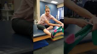 Ankle Eversion resistance band exercise [upl. by Eibrad363]