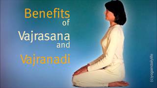 Benefits of Vajrasana and Vajranadi [upl. by Sokram]