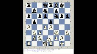 Dovzik Juri vs Almasi Zoltan  Budapest Spring Chess Open 7th 1991 Hungary [upl. by Werna]