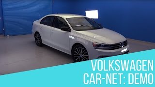 Volkswagen CarNet Demo [upl. by Naasar]