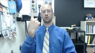 FRACTION  ASL  American Sign Language [upl. by Rawdin]