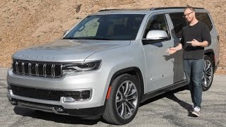 2022 Jeep Wagoneer Test Drive Video Review [upl. by Maire]