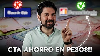 Top 5 MEJORES cuentas de ahorro en PESOS con INTERESES Chile 2024 [upl. by Sauncho]