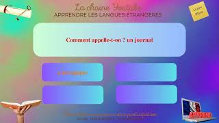 langlais en Fête Quiz amusant pour apprendre en jouant [upl. by Manya]