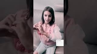 Caroline sings quotA Thousand Years  Christina Perriquot cover music kids talentedkids viral voice [upl. by Josefina]