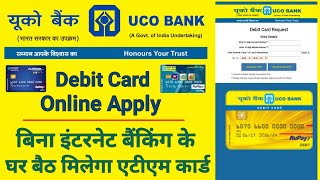 uco bank debit card apply  how to apply new atm card in uco bank  uco bank debit card apply online [upl. by Moll106]