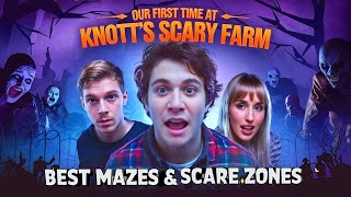 KNOTTS SCARY FARM 2024 Halloween Experience Haunted MAZES amp SCARE TACTICS [upl. by Haseena885]