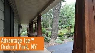 Craftsman Style Home With Advantage Ipe™ Columns  Orchard Park New York [upl. by Garett]