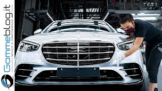 Mercedes MANUFACTURING Process 🚘 Car Factory Assembly Line [upl. by Keavy]