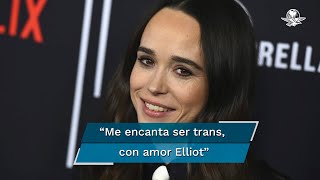 La actriz Ellen Page se declara trans ahora se llama Elliot [upl. by Linsk]