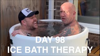 Day 98  Ice Bath Therapy 🧊🥶 Addiction IceBath ADHD Recovery Sobriety Motivation [upl. by Adaminah55]