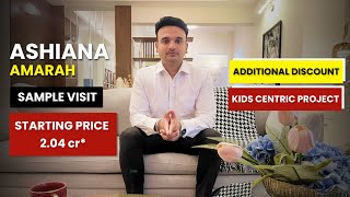 Ashiana Amarah Phase 4 Sample Flat Visit  Additional Discount  Ashiana Kids Centric Township [upl. by Sumner]