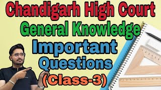 Most Important Questions Class3 Chandigarh High Court Peon Bharti 2024 [upl. by Shum433]