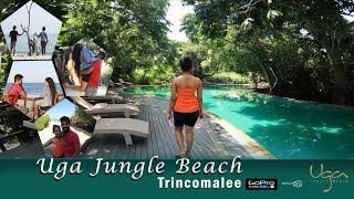 Uga Jungle Beach Trincomalee  Luxury Suite Sri Lanka 🇱🇰 [upl. by Aneg]