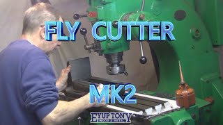 Carbide Tipped Fly Cutter Mk2 Finished  First Chips Part 2 shopmadetools [upl. by Eloken106]