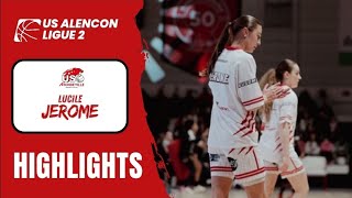 Lucile Jerome vs USBD Alençon Basket Féminin with USO Mondeville  Basketball Women HIGHLIGHTS 🏀 [upl. by Adnawyt846]