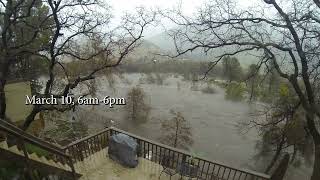 2023 Flood Time Lapse [upl. by Airdna]