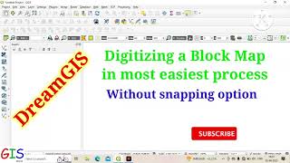 Digitizing a scanned map in QGIS Map Digitization very easy digitization procedure [upl. by Vinay]