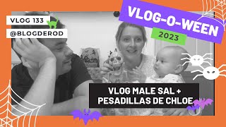 VLOG MAS IMPROVISADO QUE LO NORMAL HALLOWEEN 🎃 VLOGOWEEN 2023 👻 [upl. by Ayerim]