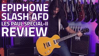 Epiphone Slash AFD Les Paul SpecialII Guitar Outfit  Demo Review [upl. by Heaps]