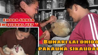 BABA LEY CLASS LIDAI BUHARI MUSKAN KO 😆 YAKLUNG SANGA DHERAI PACHI VET VAYO 🥲THULO VAYECHA CHORA [upl. by Yssim183]