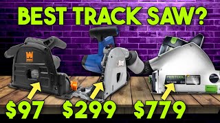 The Best Track Saw For Any Budget WEN vs Kreg vs Festool [upl. by Nnaer]