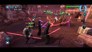 Traya counters triple omicron Jar Jar Gungans  SWGOH GAC 5v5 [upl. by Nylidnam]