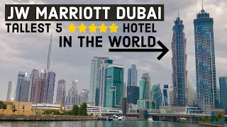 JW Marriott Marquis Dubai Hotel amp Room Review Worlds Tallest 5Star LUXURY Hotel [upl. by Demmy]